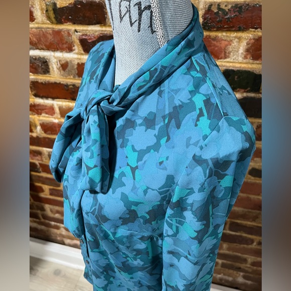 THE LIMITED Button Up Floral Blouse, Women's XS - Picture 2 of 6